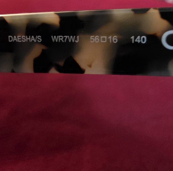 NEW Kate Spade Black With Tortoise Rim And Temple Cat-Eye Sunglasses - Picture 3 of 6